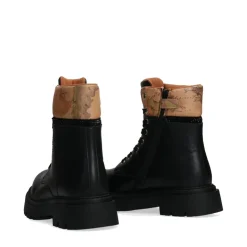 Anfibi 1A Classe Alviero Martini Neri con Dettaglio Geo Beige 2024