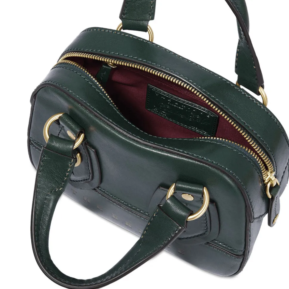 Bauletto Donna Mini THE BRIDGE linea Daphne in Pelle Verde