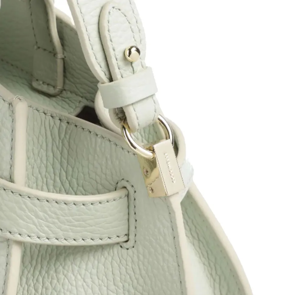 Borsa a Mano COCCINELLE Linea Klichè in Pelle Celadon Green