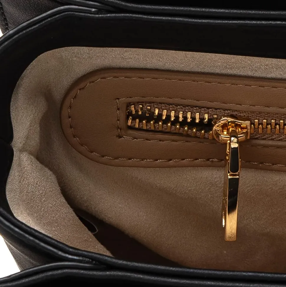 Borsa a Mano con Tracolla LOVE MOSCHINO linea Lovely Chain colore Nero