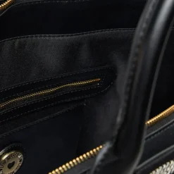 Borsa a Mano con Tracolla LOVE MOSCHINO in Canvas Nera