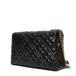 Borsa a Spalla e a Tracolla LOVE MOSCHINO linea Logo Quilt Nero