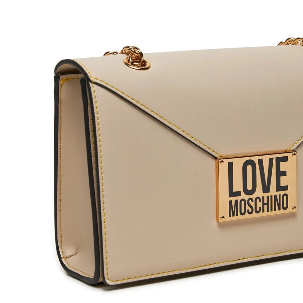 Borsa a Spalla e a Tracolla LOVE MOSCHINO linea Enjoy The Little Things Avorio