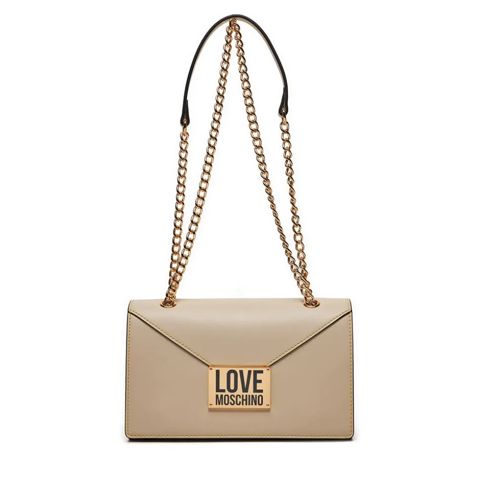Borsa a Spalla e a Tracolla LOVE MOSCHINO linea Enjoy The Little Things Avorio