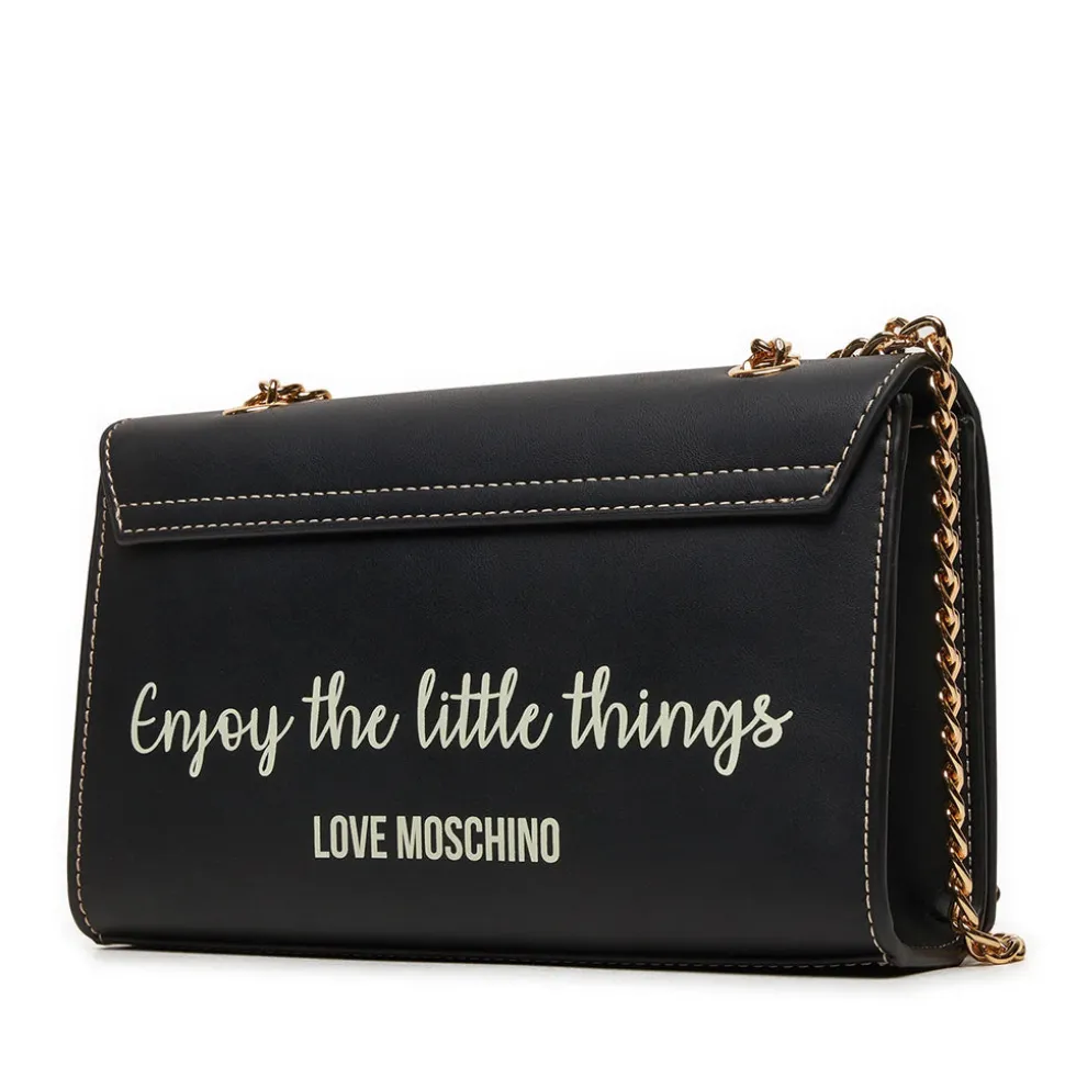 Borsa a Spalla e a Tracolla LOVE MOSCHINO linea Enjoy The Little Things Nera