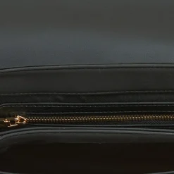 Borsa a Spalla LOVE MOSCHINO con Ricamo a Scacchi Nero