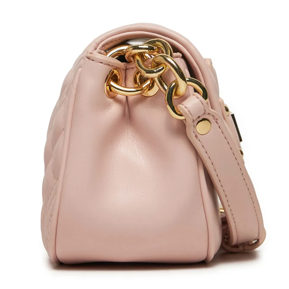 Borsa a Tracolla LOVE MOSCHINO linea Quilted Tab Cipria