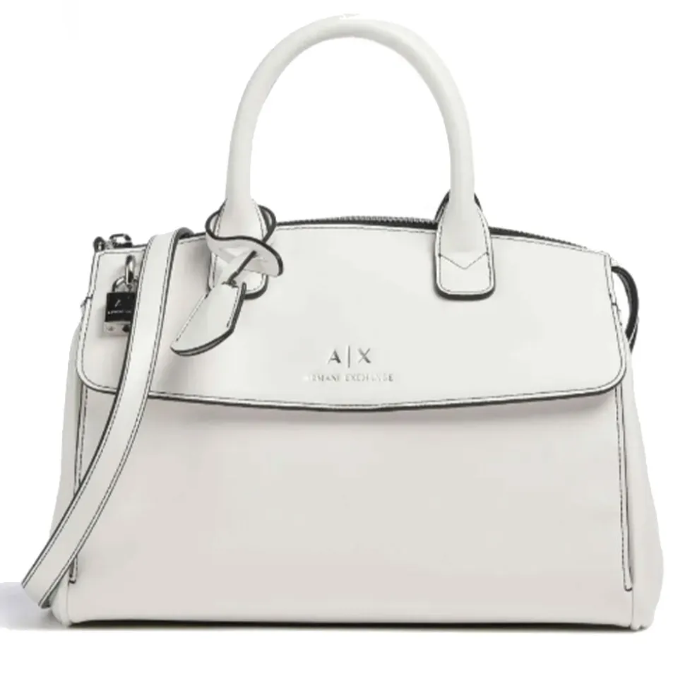 Borsa Donna a Mano a Bauletto ARMANI EXCHANGE colore Journal - Black