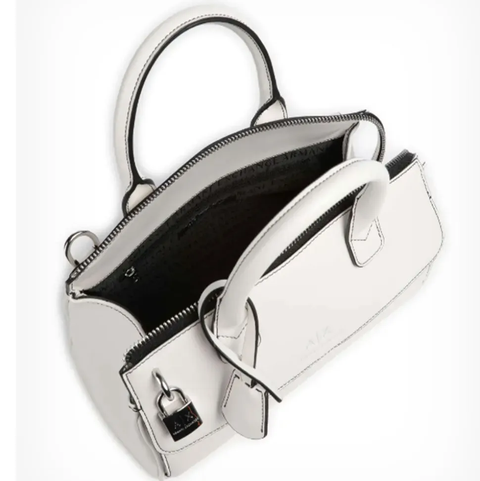 Borsa Donna a Mano a Bauletto ARMANI EXCHANGE colore Journal - Black