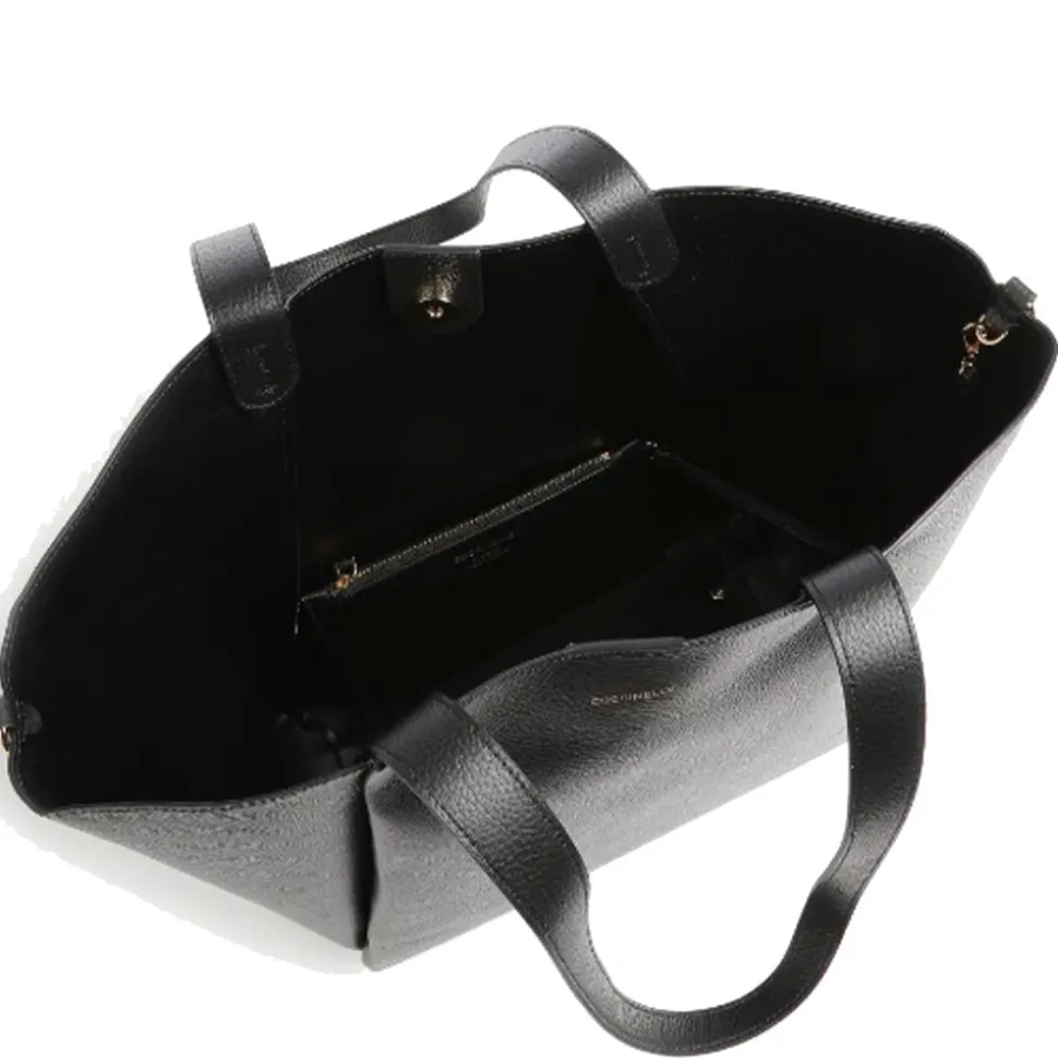 Borsa Donna a Mano COCCINELLE in Pelle linea Boheme Large colore Nero