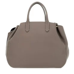 Borsa Donna a Mano COCCINELLE linea Soft Wear in Pelle Warm Taupe - Coffee