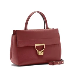 Borsa Donna a Mano COCCINELLE in Pelle linea Arlettis Medium Colore Brandy