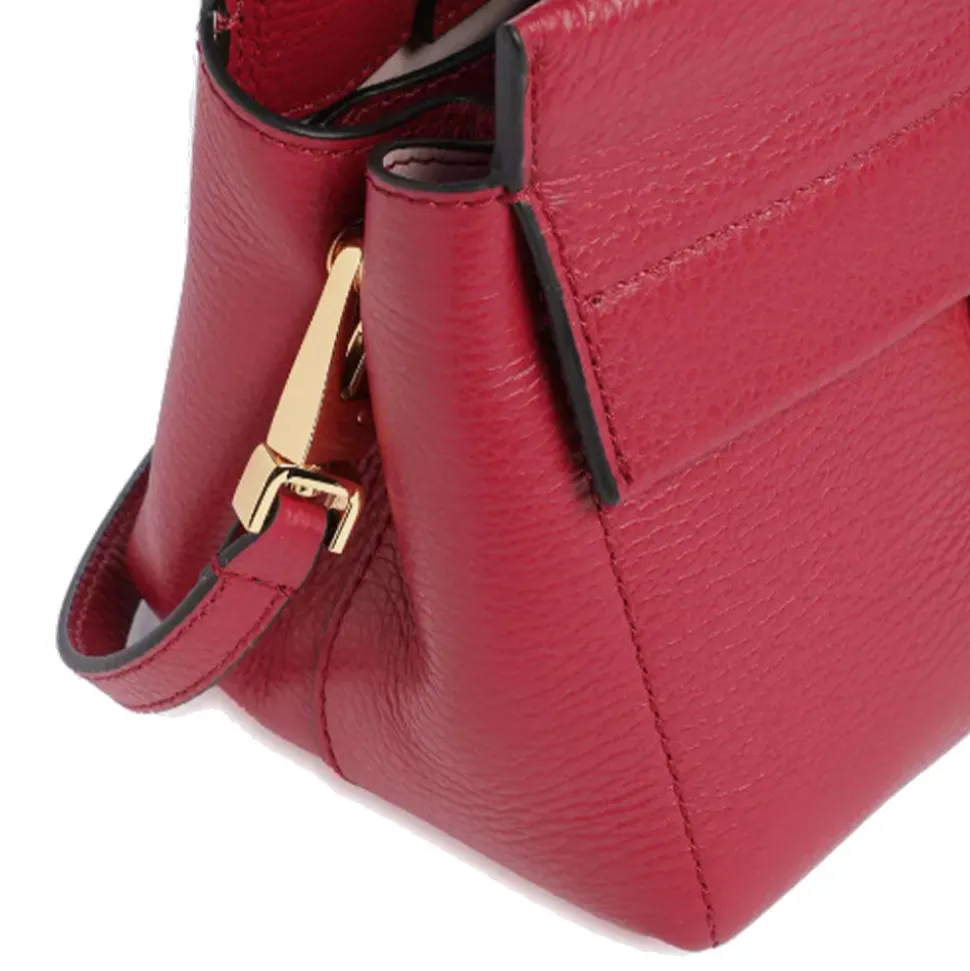 Borsa Donna a Mano COCCINELLE in Pelle linea Arlettis Colore Sangria Misura Piccola