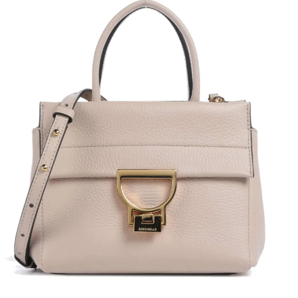 Borsa Donna a Mano COCCINELLE in Pelle linea Arlettis Colore Rosette Misura Piccola