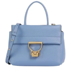Borsa Donna a Mano COCCINELLE in Pelle linea Arlettis Colore Azul Misura Piccola