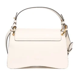 Borsa Donna a Mano COCCINELLE in Pelle linea C-Me Calf Cocker Small Colore Blanco