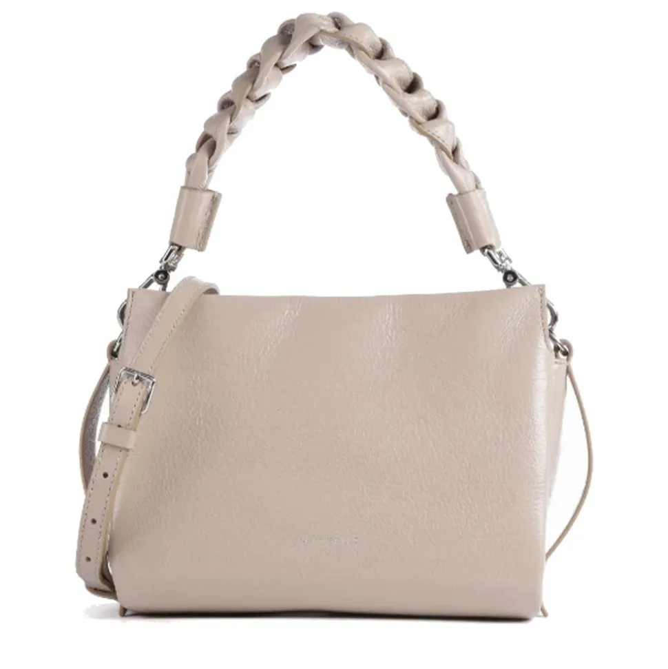 Borsa Donna a Mano COCCINELLE in Pelle Linea Boheme Shiny Goat colore Powder Pink