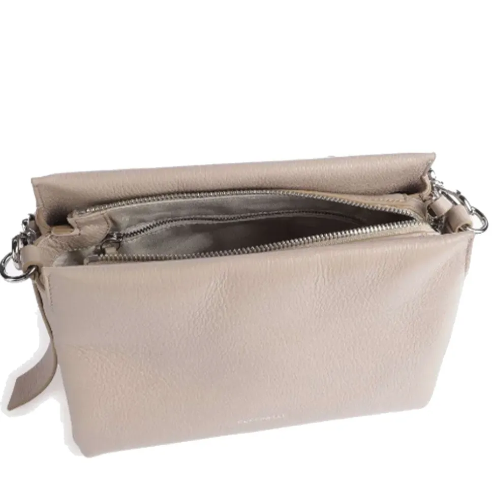 Borsa Donna a Mano COCCINELLE in Pelle Linea Boheme Shiny Goat colore Powder Pink