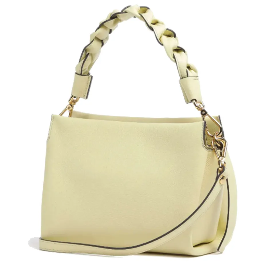 Borsa Donna a Mano COCCINELLE in Pelle Linea Boheme Small colore Lime Wash - Powder Pink