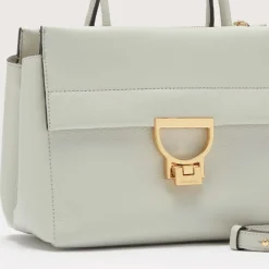 Borsa Donna a Mano COCCINELLE in Pelle linea Arlettis Medium Colore Celadon Green