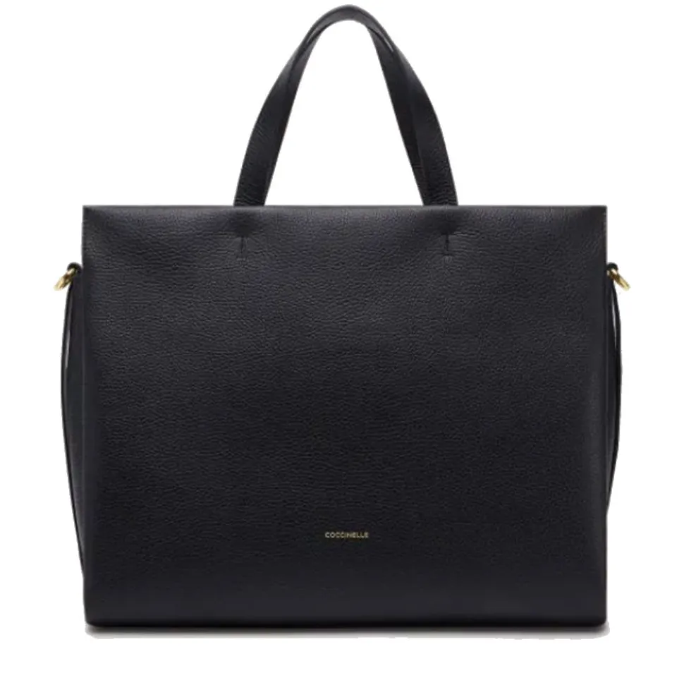 Borsa Donna a Mano COCCINELLE in Pelle linea Boheme Large colore Nero