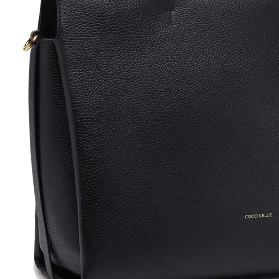Borsa Donna a Mano COCCINELLE in Pelle linea Boheme Large colore Nero