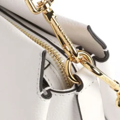 Borsa Donna a Mano COCCINELLE in Pelle Linea Boheme Small colore Brillant White - Celadon Green