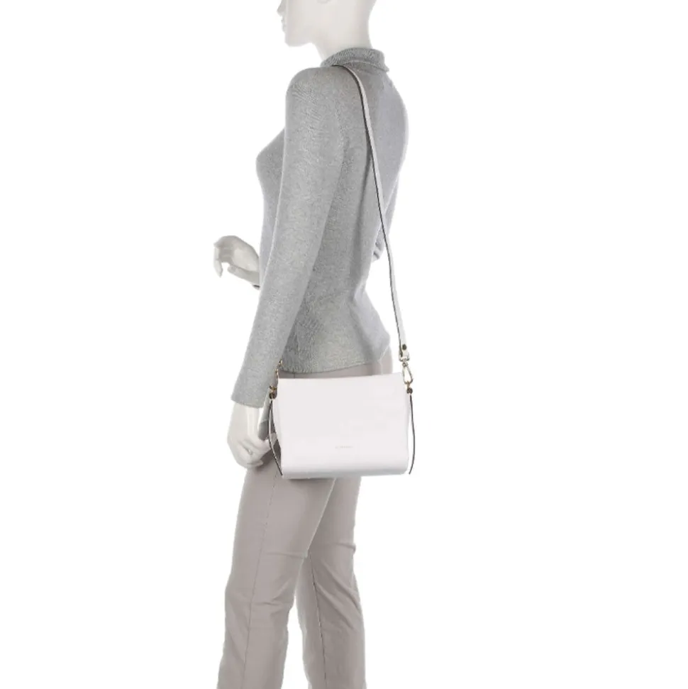 Borsa Donna a Mano COCCINELLE in Pelle Linea Boheme Small colore Brillant White - Celadon Green