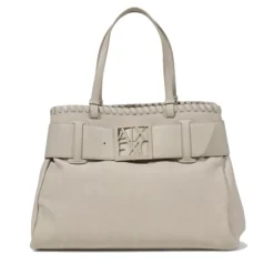 Borsa Donna a Mano con Tracolla ARMANI EXCHANGE colore Valley con Bordo Intrecciato