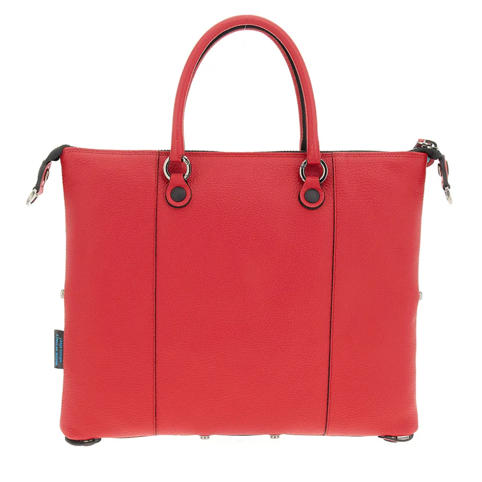 Borsa Donna a Mano con Tracolla GABS G3 PLUS Large in Pelle stampa Baci