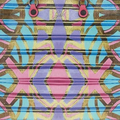 Borsa Donna a Mano con Tracolla GABS G3 PLUS Large in Pelle stampa Maori