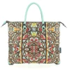 Borsa Donna a Mano con Tracolla GABS G3 PLUS Large in Pelle stampa Inferriata Liberty