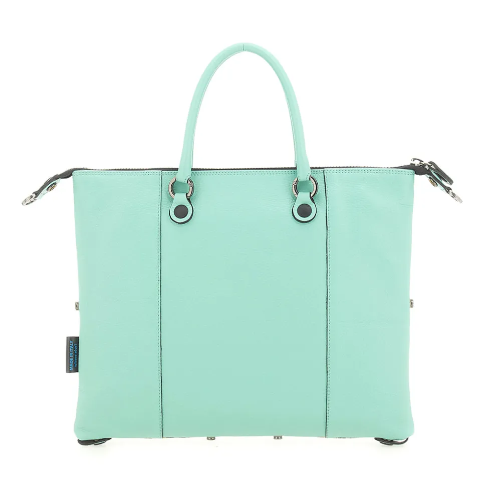 Borsa Donna a Mano con Tracolla GABS G3 PLUS Large in Pelle stampa Inferriata Liberty