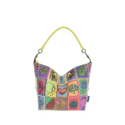 Borsa Donna a Mano con Tracolla GABS G3 PLUS Large in Pelle stampa Tarocchi