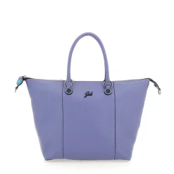 Borsa Donna a Mano con Tracolla GABS G3 PLUS Large in Pelle Martellata Viola Fiordaliso