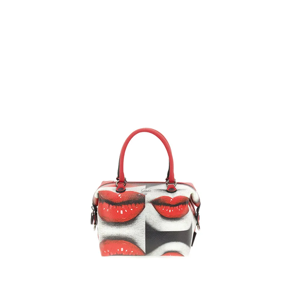 Borsa Donna a Mano con Tracolla GABS G3 PLUS Medium in Pelle stampa Baci