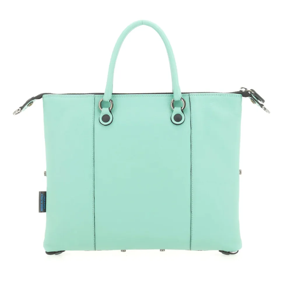 Borsa Donna a Mano con Tracolla GABS G3 PLUS Medium in Pelle stampa Inferriata Liberty