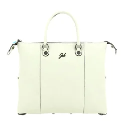 Borsa Donna a Mano con Tracolla GABS G3 PLUS Medium in Pelle Martellata Verde Colonia