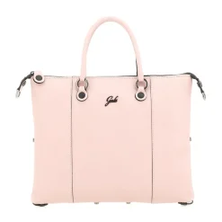 Borsa Donna a Mano con Tracolla GABS G3 PLUS Medium in Pelle Martellata Rosa Camelia