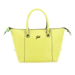 Borsa Donna a Mano con Tracolla GABS G3 PLUS Medium in Pelle Martellata Verde Papiro