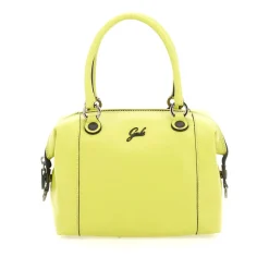 Borsa Donna a Mano con Tracolla GABS G3 PLUS Medium in Pelle Martellata Verde Papiro