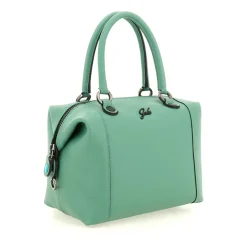 Borsa Donna a Mano con Tracolla GABS G3 PLUS Medium in Pelle Martellata Verde Filodendro