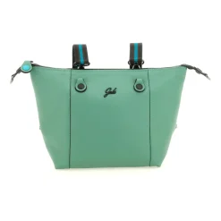 Borsa Donna a Mano con Tracolla GABS G3 PLUS Medium in Pelle Martellata Verde Filodendro
