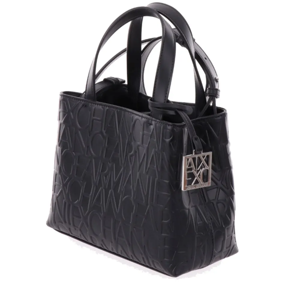 Borsa Donna a Mano Con Tracolla ARMANI EXCHANGE colore Nero Misura Piccola