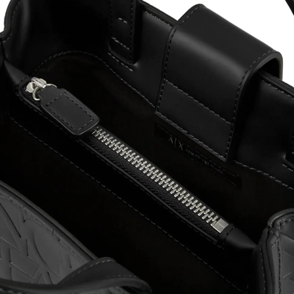 Borsa Donna a Mano Con Tracolla ARMANI EXCHANGE colore Nero Misura Piccola