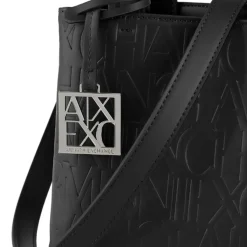 Borsa Donna a Mano Con Tracolla ARMANI EXCHANGE colore Nero Misura Piccola