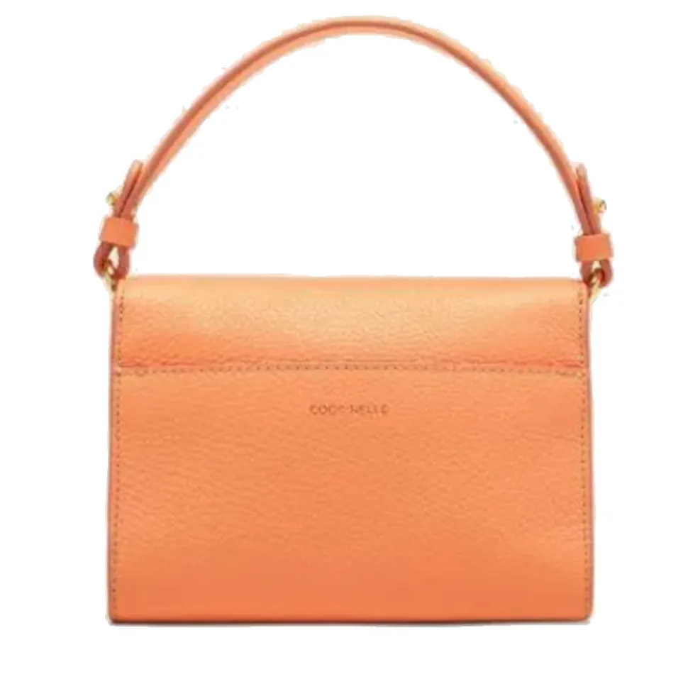 Borsa Donna a Mano con Tracolla COCCINELLE in Pelle linea Binxie Small colore Sunrise