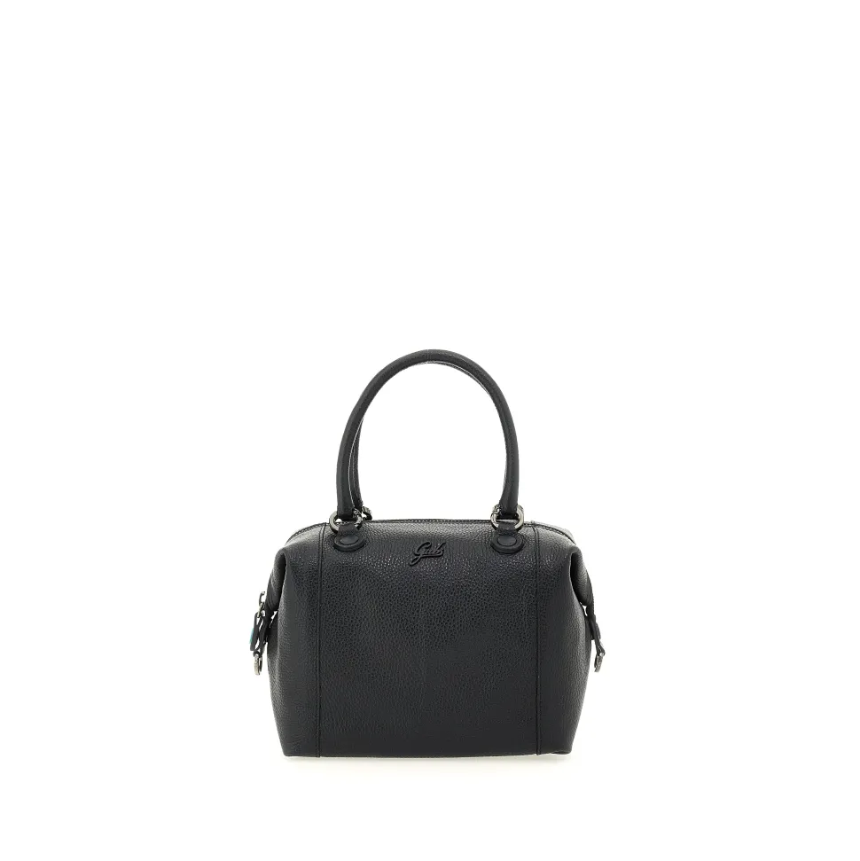 Borsa Donna a Mano con Tracolla GABS G3 PLUS Medium in Pelle Martellata Black