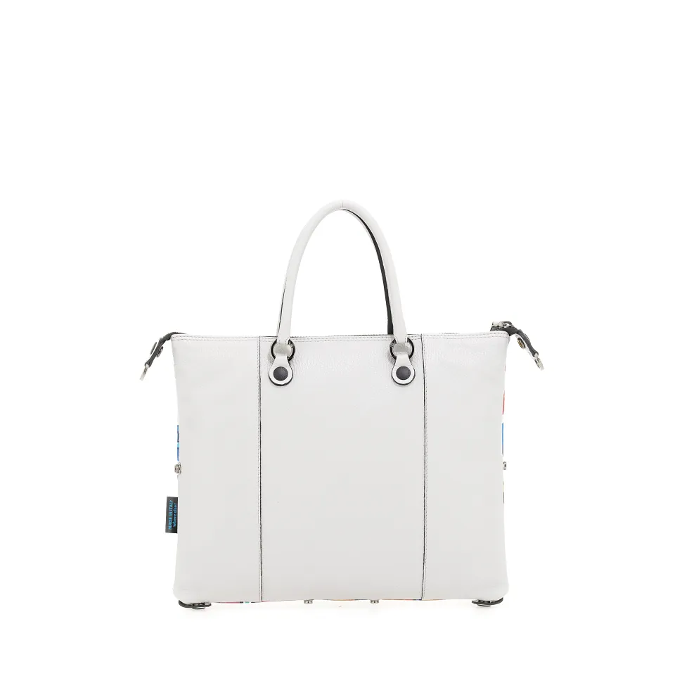 Borsa Donna a Mano con Tracolla GABS G3 PLUS Trip in Pelle stampa Graffiti Large