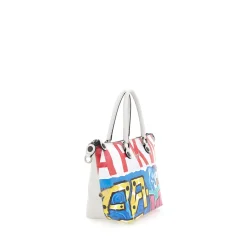 Borsa Donna a Mano con Tracolla GABS G3 PLUS in Pelle stampa Graffiti Media